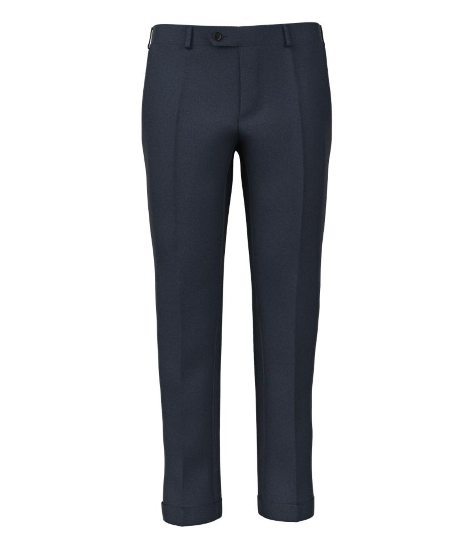 Image of Pantaloni da uomo su misura, Reda, Blu Puntinati, Autunno Inverno | Lanieri
