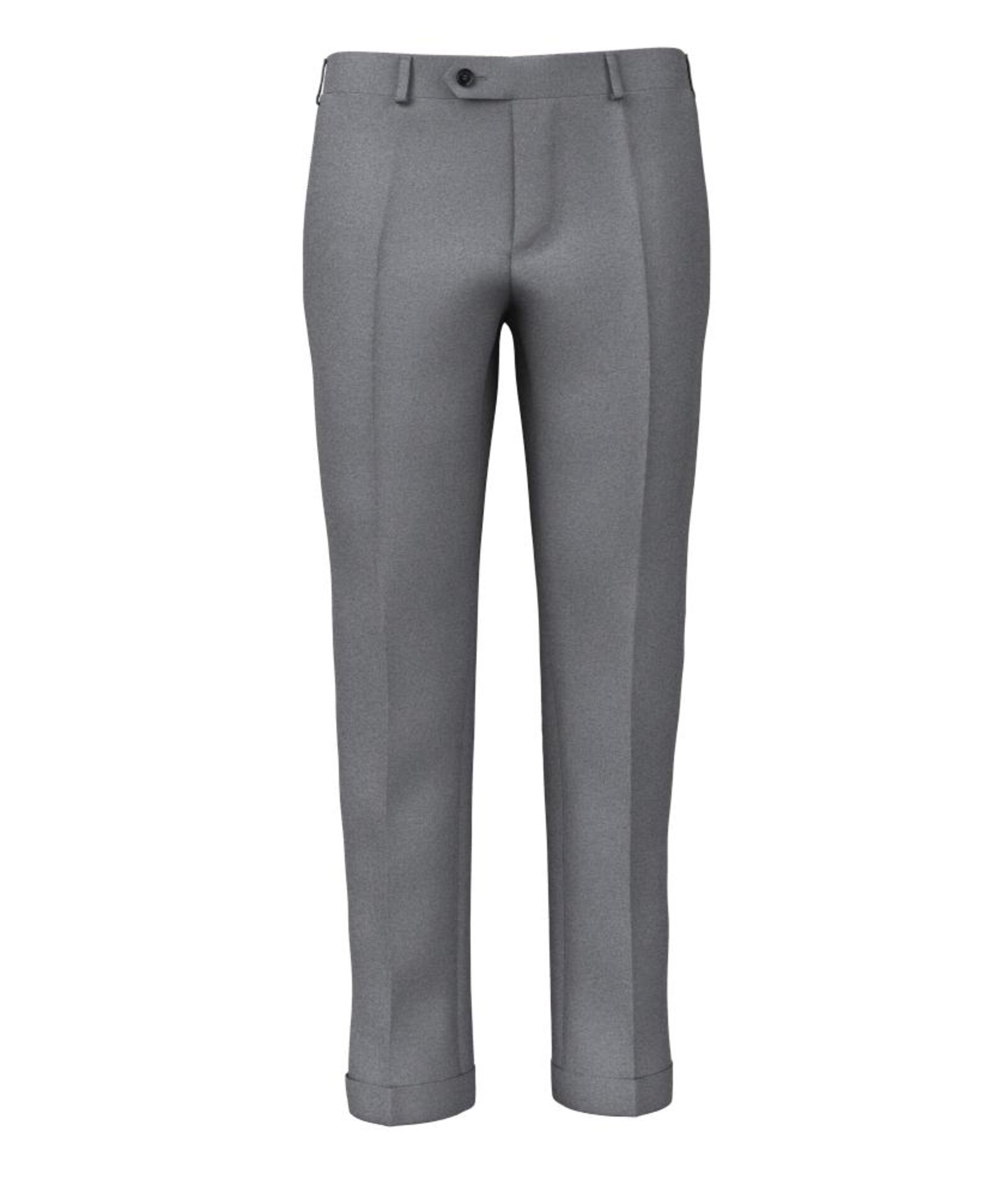 Image of Pantaloni da uomo su misura, Lanificio Zignone, Antracite, Quattro Stagioni | Lanieri
