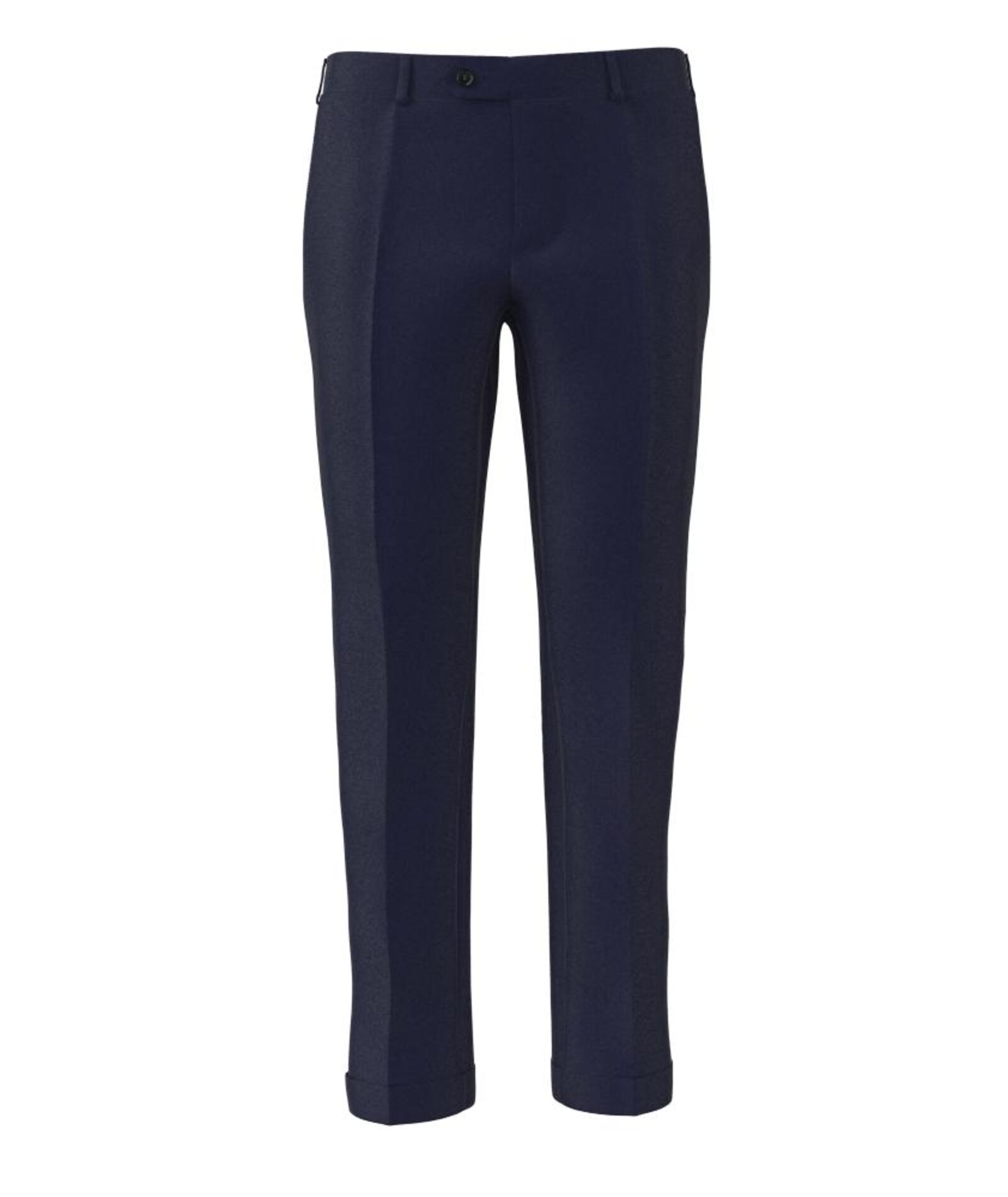 Image of Pantaloni da uomo su misura, Loro Piana, Blu Twill, Quattro Stagioni | Lanieri